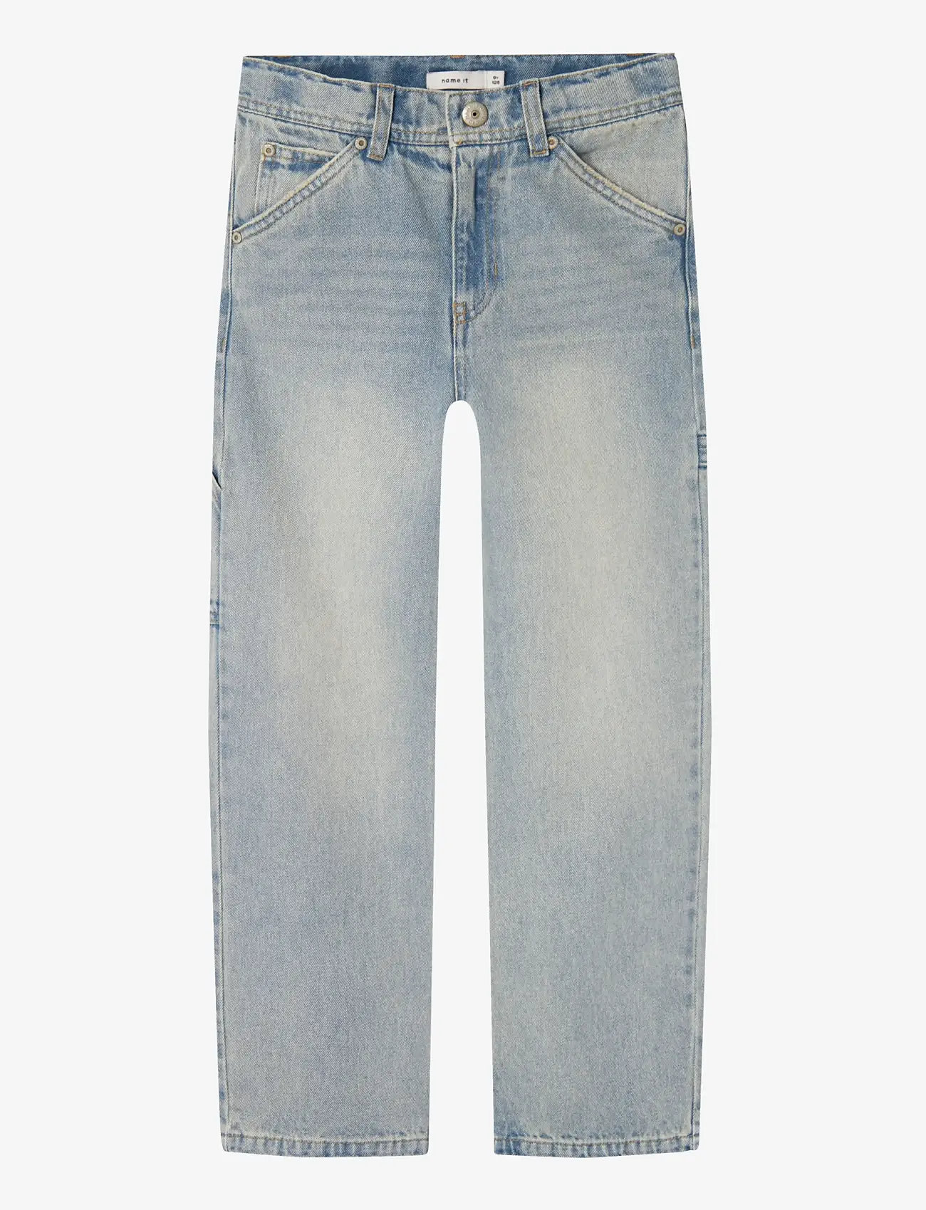 name it - NKMRYAN STRAIGHT JEANS CARP 4525-IM NOOS - loose jeans - vintage light blue denim - 1
