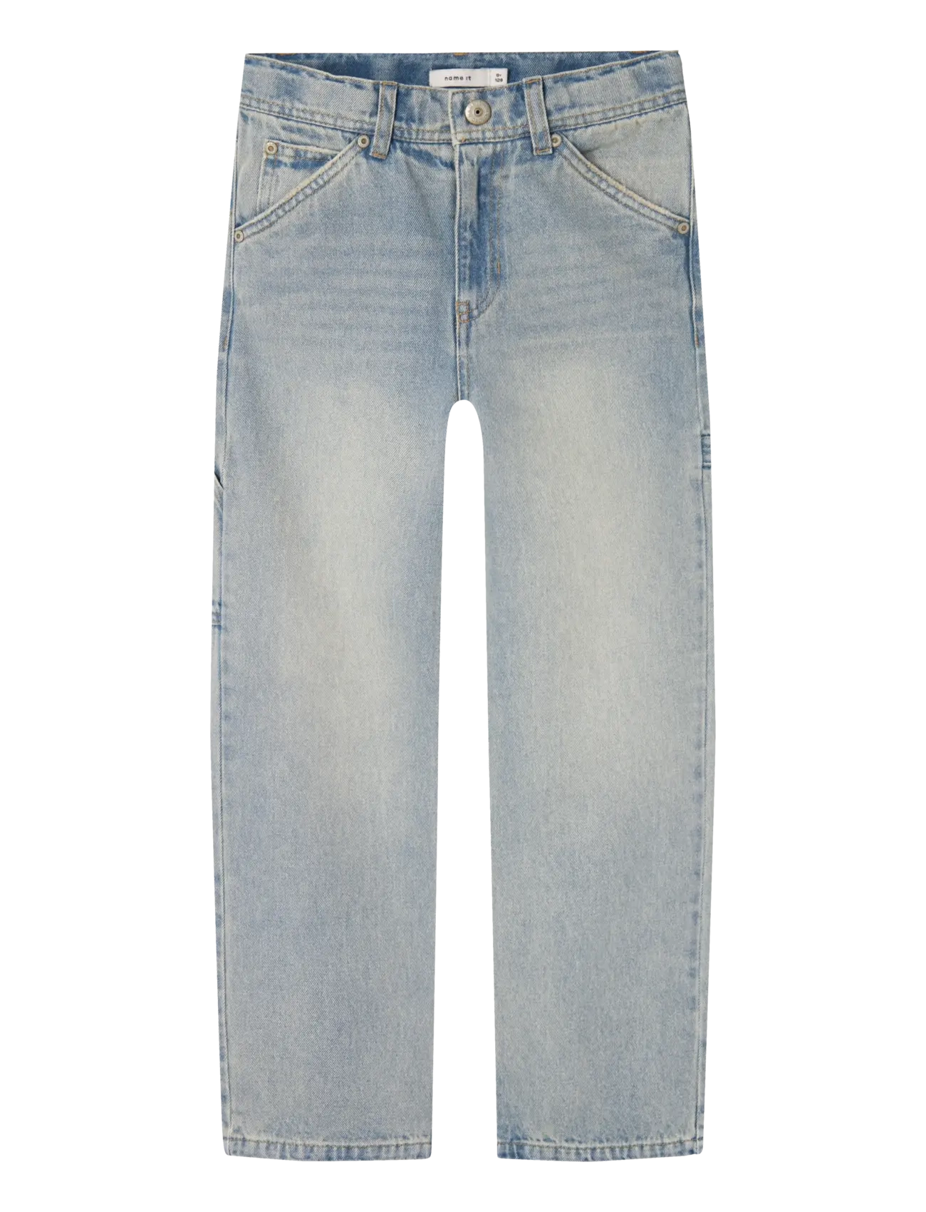 NKMRYAN STRAIGHT JEANS 4525-IM L NOOS - VINTAGE LIGHT BLUE DENIM