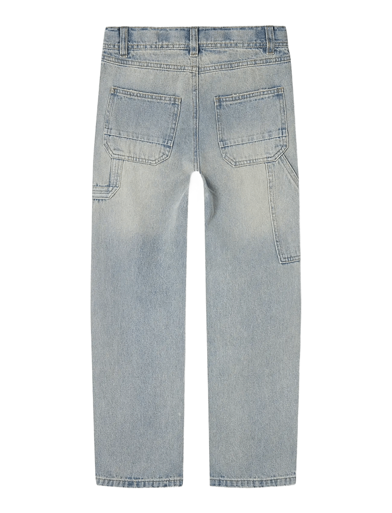 name it - NKMRYAN STRAIGHT JEANS CARP 4525-IM NOOS - loose jeans - vintage light blue denim - 2