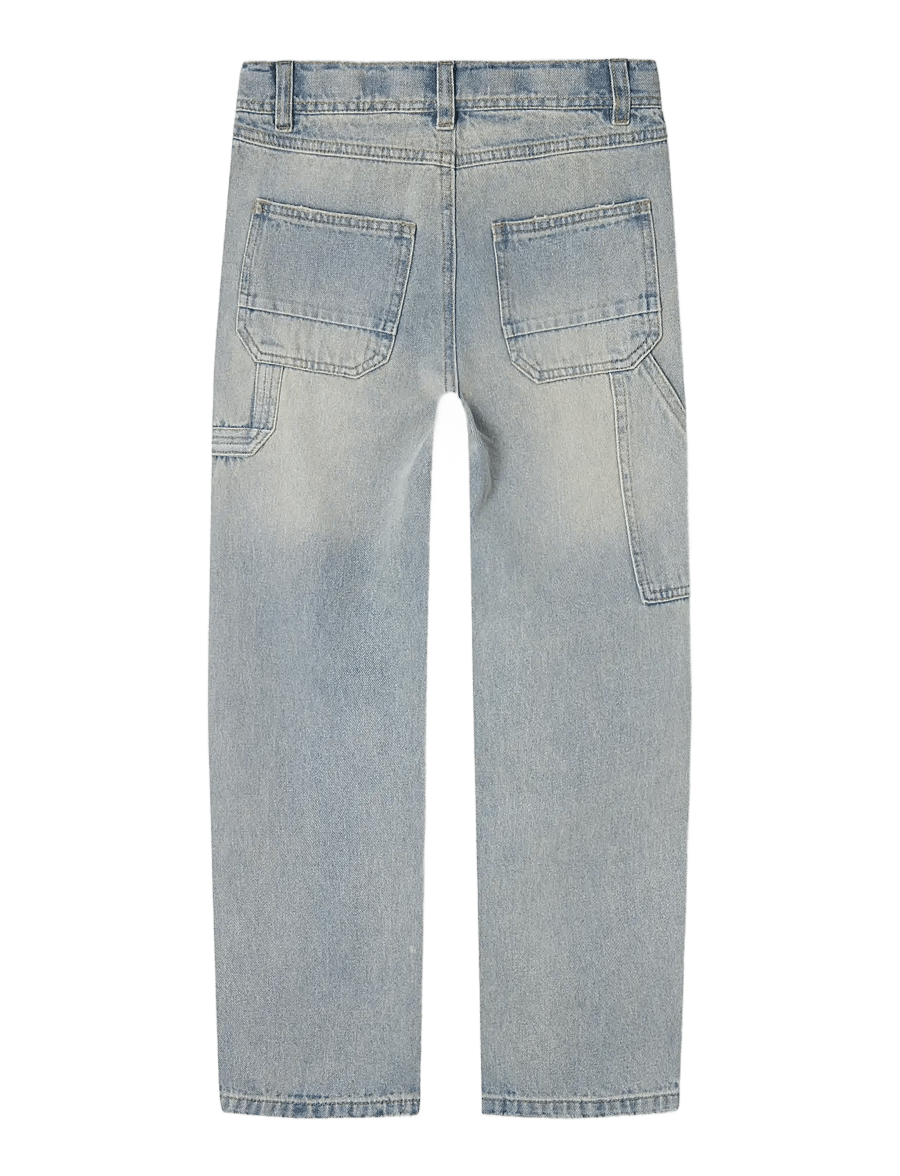 name it - NKMRYAN STRAIGHT JEANS CARP 4525-IM NOOS - loose jeans - vintage light blue denim - 2