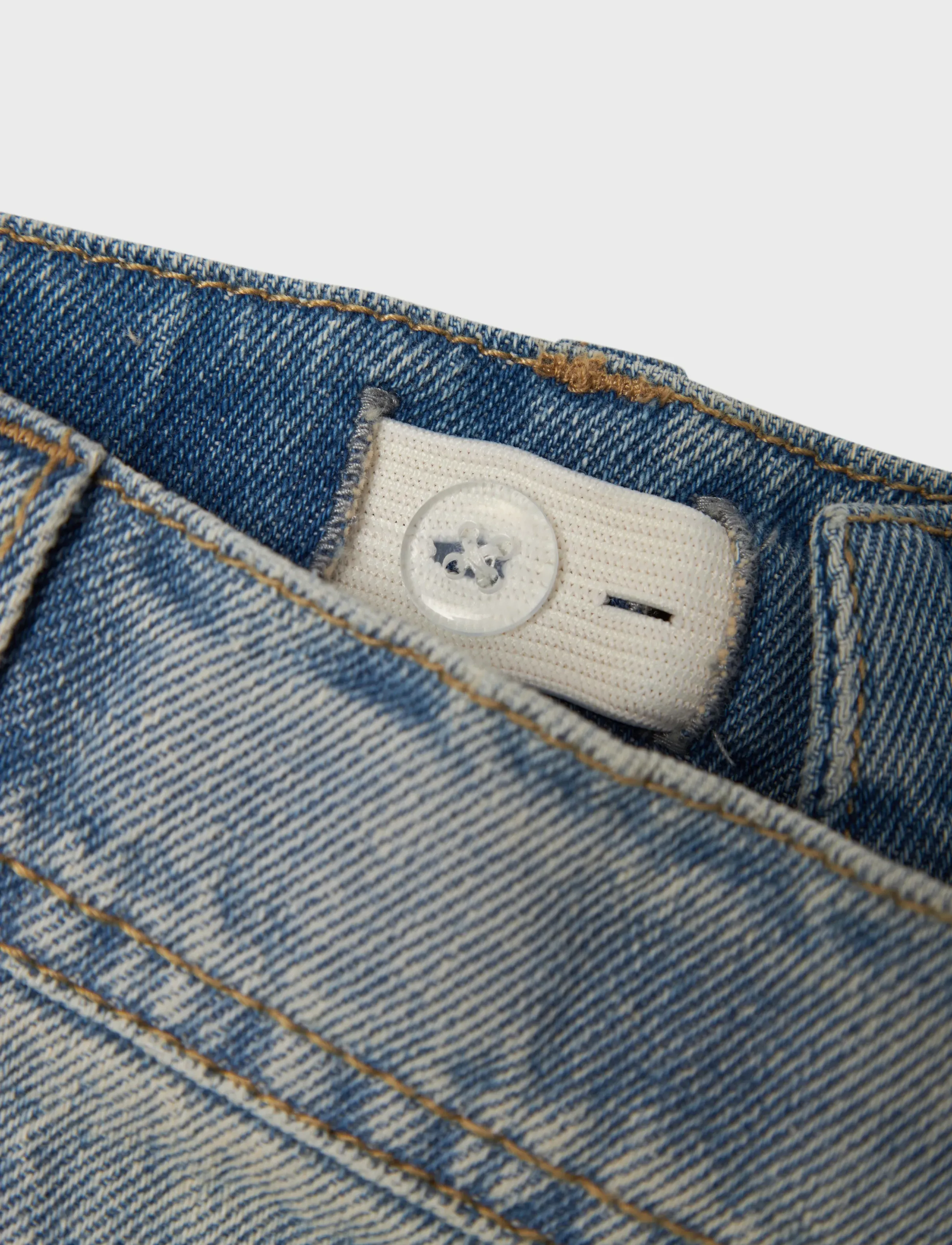 name it - NKMRYAN STRAIGHT JEANS CARP 4525-IM NOOS - loose jeans - vintage light blue denim - 4