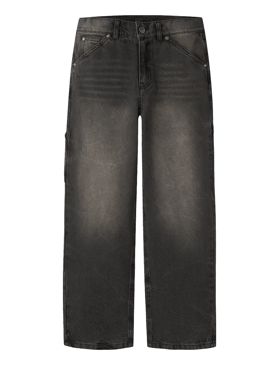 name it - NKMRYAN STRAIGHT JEANS CARP 4525-IM NOOS - loose jeans - brown denim - 0