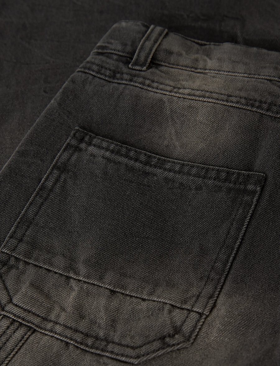 name it - NKMRYAN STRAIGHT JEANS CARP 4525-IM NOOS - loose jeans - brown denim - 5