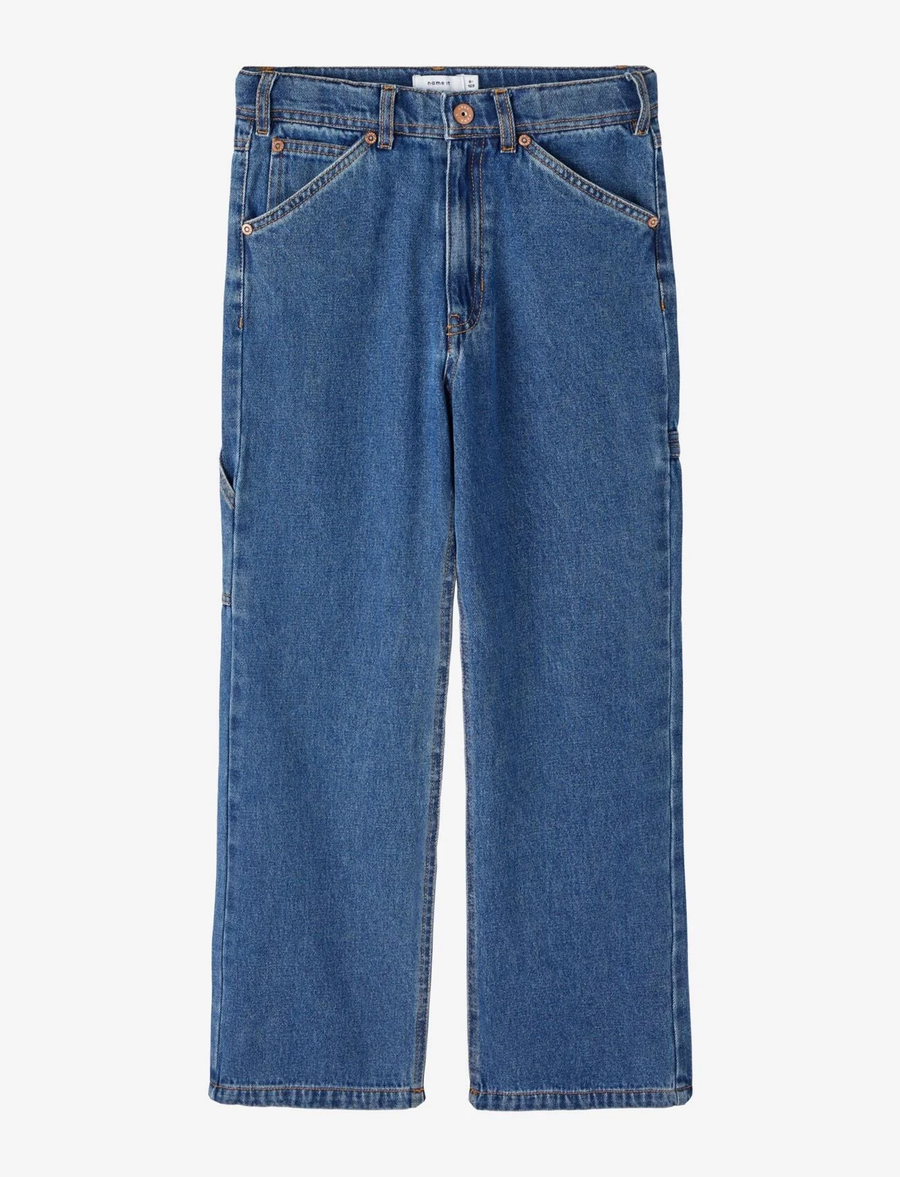 name it - NKMRYAN STRAIGHT JEANS 4525-IM L NOOS - regular jeans - dark blue denim - 0