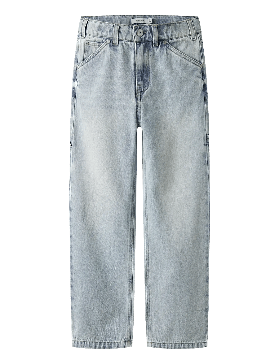 name it - NKMRYAN STRAIGHT JEANS CARP 4525-IM NOOS - loose jeans - light blue denim - 1