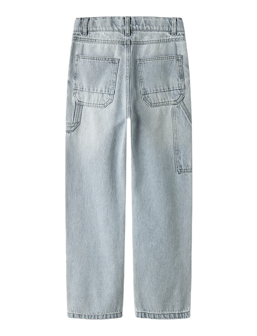 name it - NKMRYAN STRAIGHT JEANS CARP 4525-IM NOOS - loose jeans - light blue denim - 2
