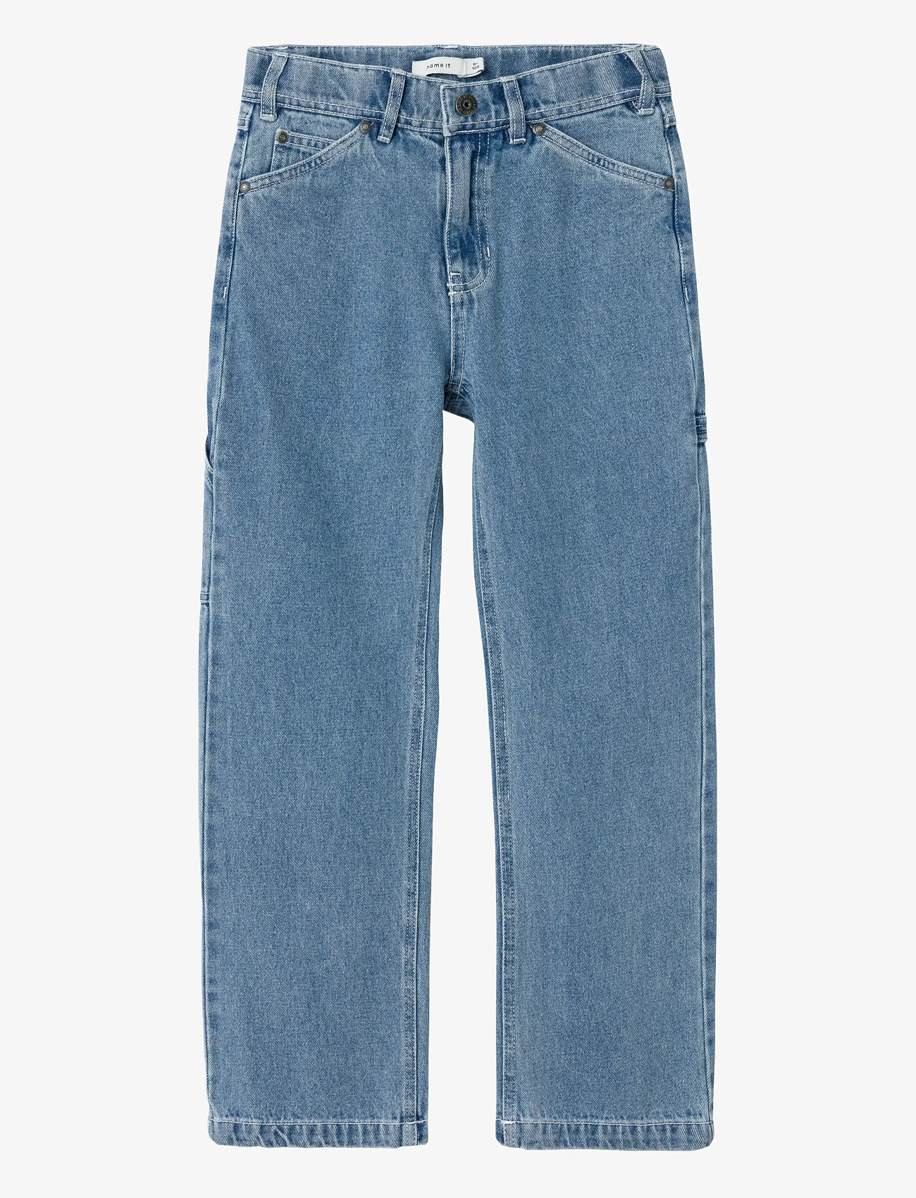 name it - NKMRYAN STRAIGHT JEANS 4525-IM L NOOS - regular jeans - medium blue denim - 1