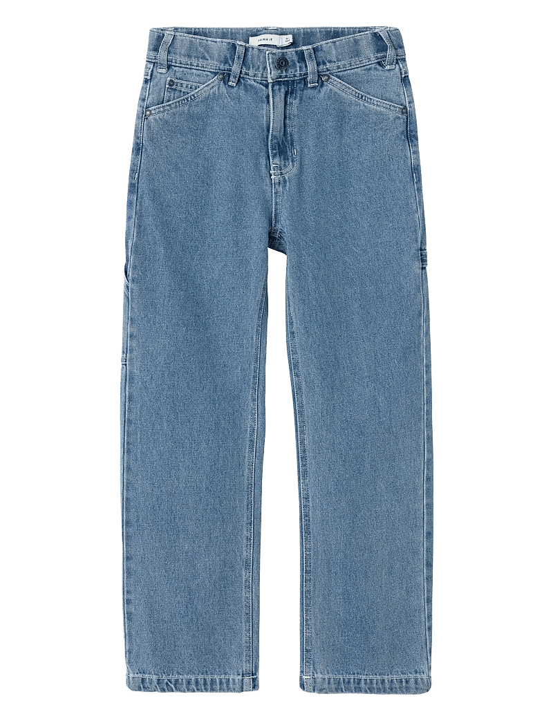 name it - NKMRYAN STRAIGHT JEANS 4525-IM L NOOS - regular jeans - medium blue denim - 1