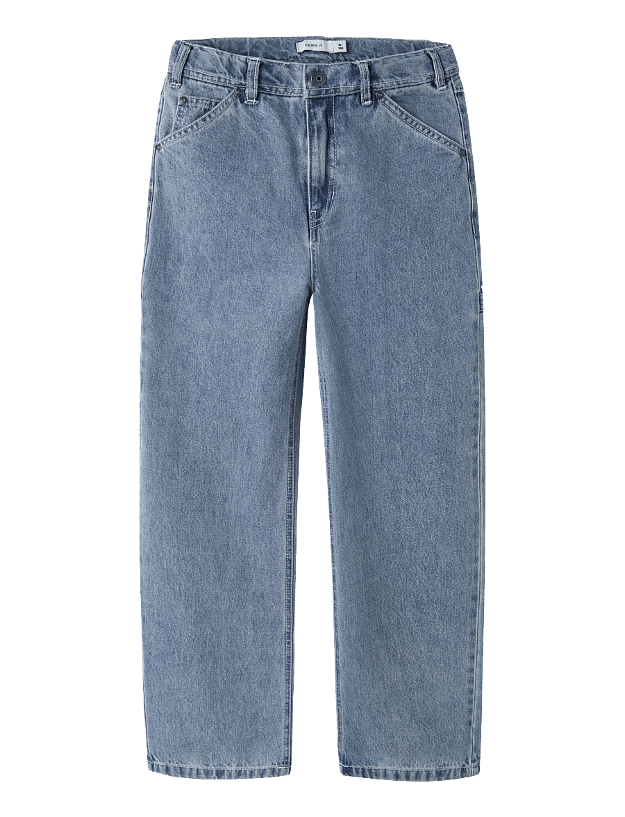 name it - NKMRYAN STRAIGHT JEANS CARP 4525-IM NOOS - loose jeans - medium blue denim - 1