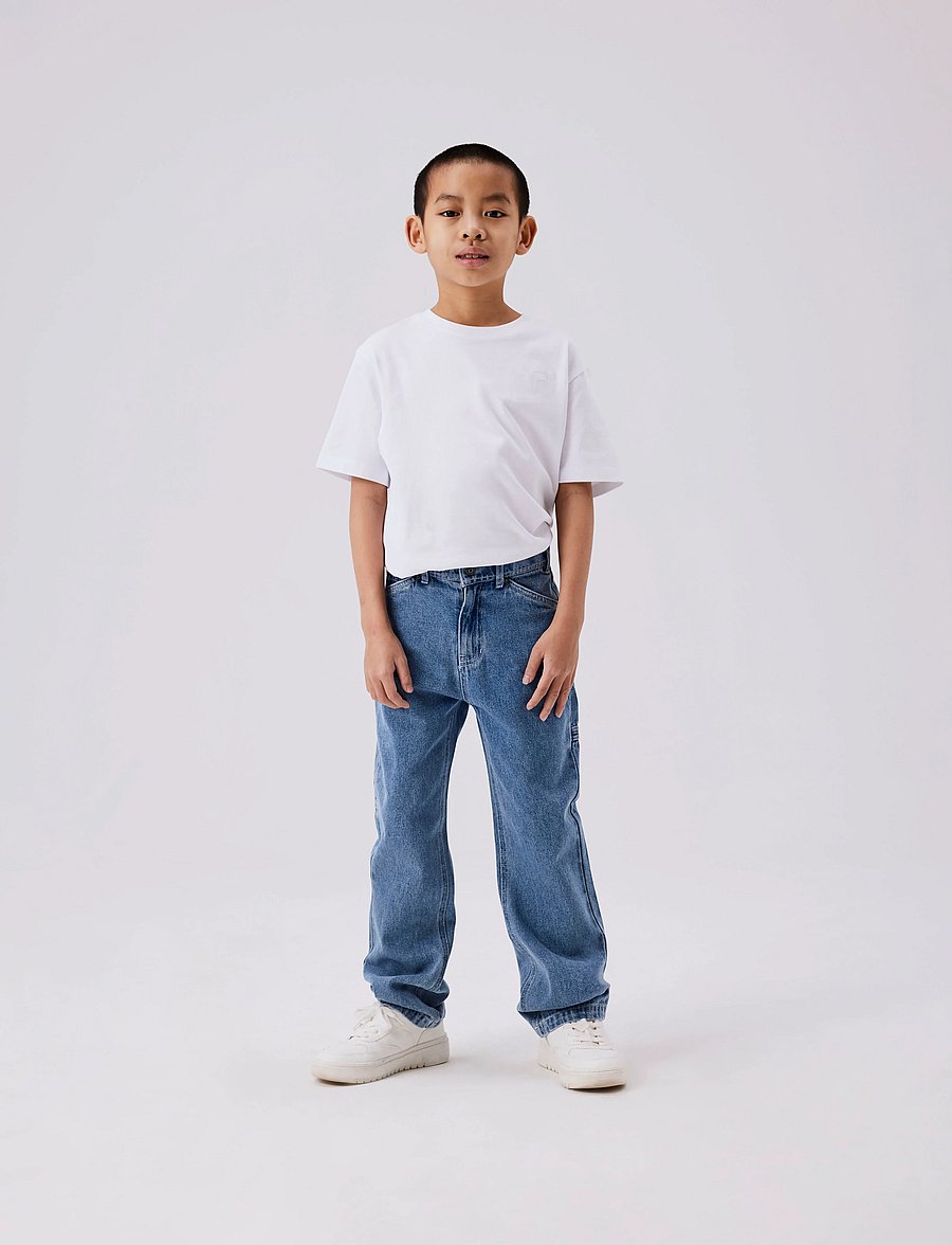 name it - NKMRYAN STRAIGHT JEANS CARP 4525-IM NOOS - loose jeans - medium blue denim - 5