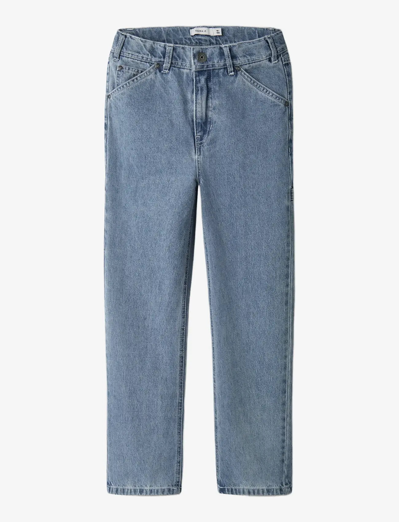 name it - NKMRYAN STRAIGHT JEANS CARP 4525-IM NOOS - loose jeans - medium blue denim - 3