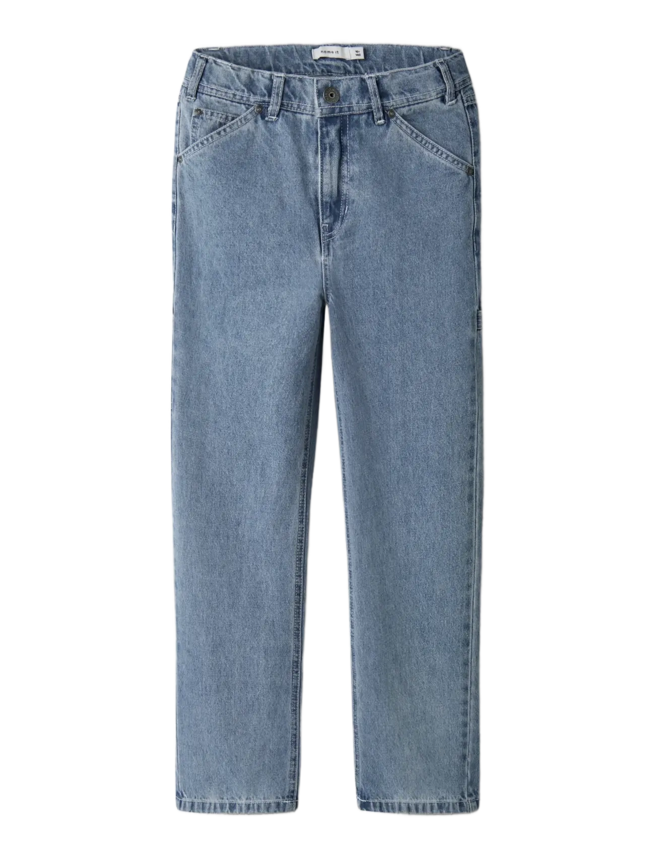 name it - NKMRYAN STRAIGHT JEANS CARP 4525-IM NOOS - loose jeans - medium blue denim - 3