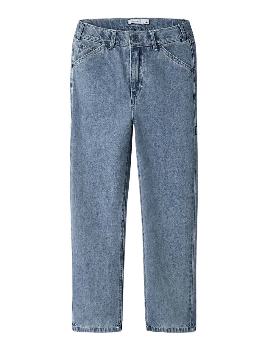 name it - NKMRYAN STRAIGHT JEANS CARP 4525-IM NOOS - loose jeans - medium blue denim - 3