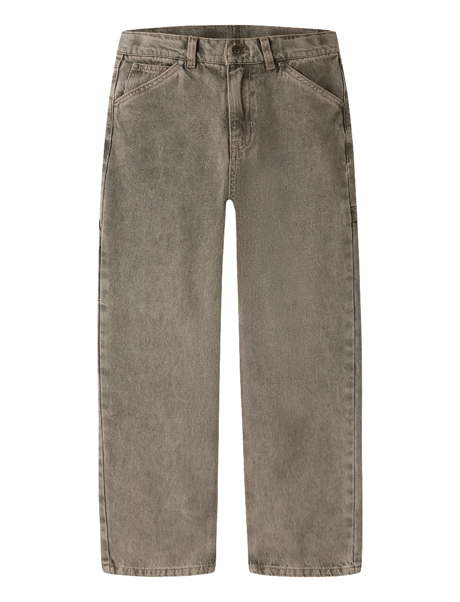 name it - NKMRYAN STRAIGHT JEANS CARP 4525-IM NOOS - loose jeans - medium brown denim - 0
