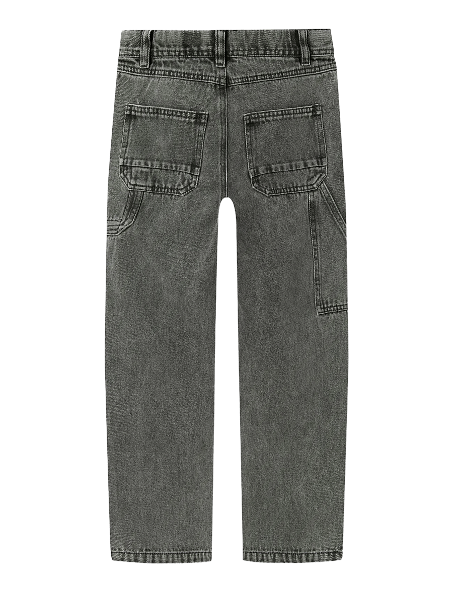 name it - NKMRYAN STRAIGHT JEANS CARP 4525-IM NOOS - loose jeans - medium grey denim - 2