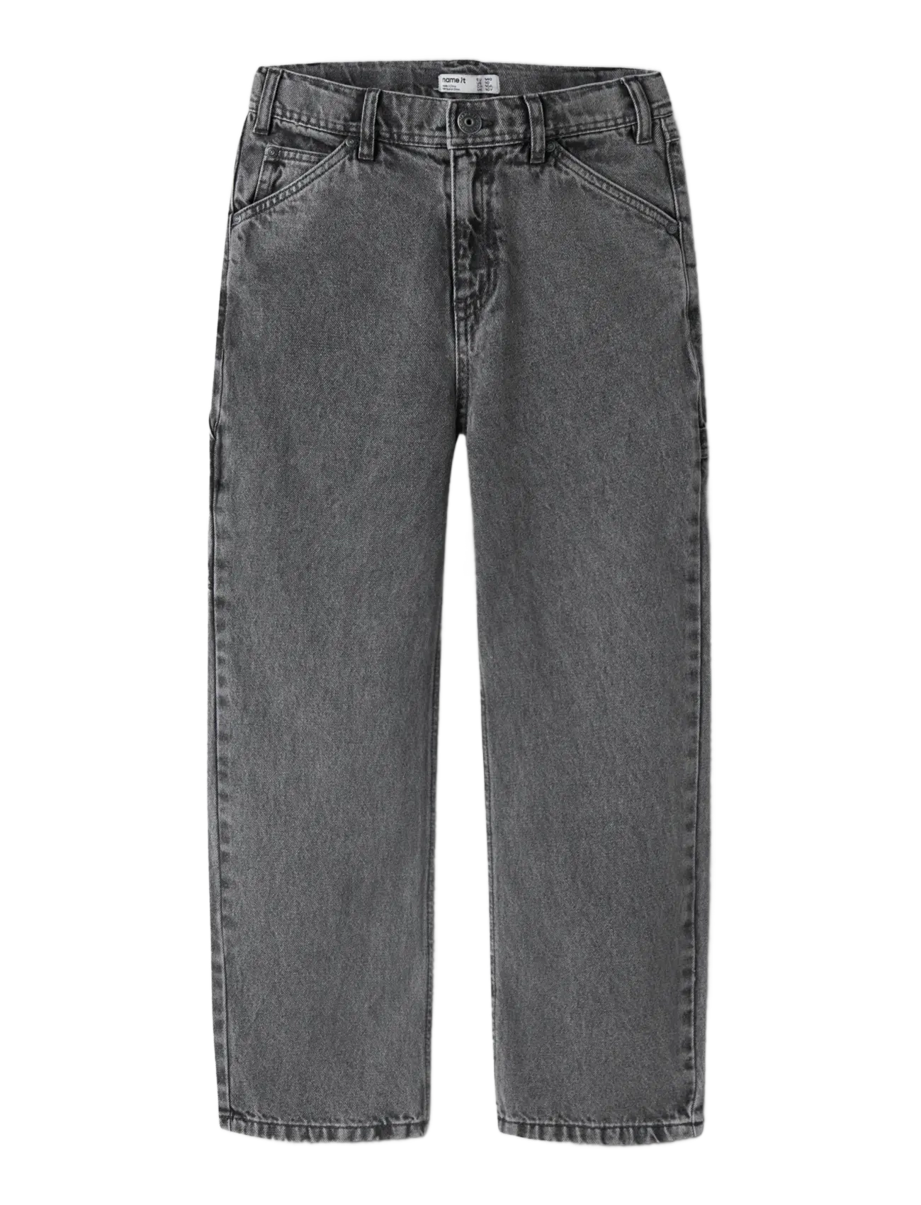 name it - NKMRYAN STRAIGHT JEANS CARP 4525-IM NOOS - loose jeans - medium grey denim - 3