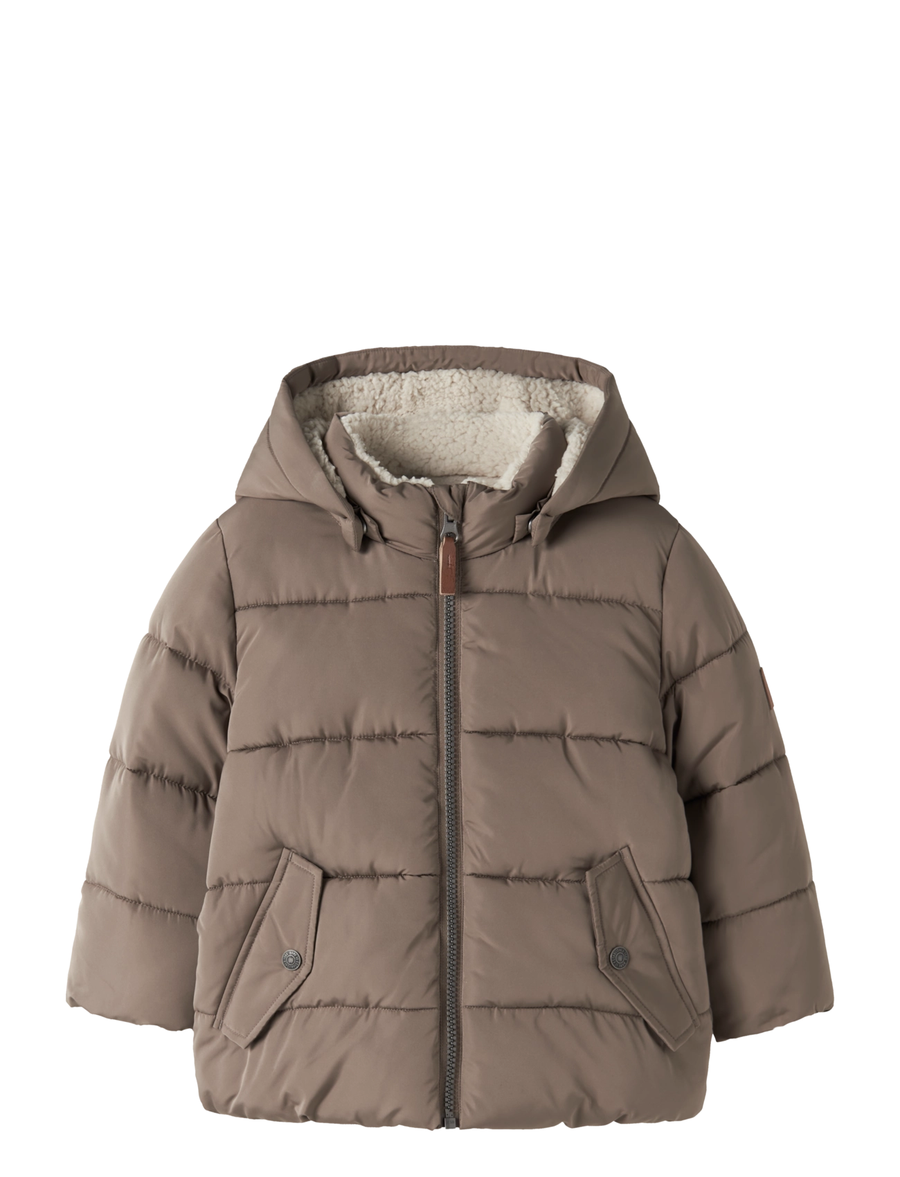 name it NMMMATHEW JACKET2 - Outdoor - WALNUT / brown