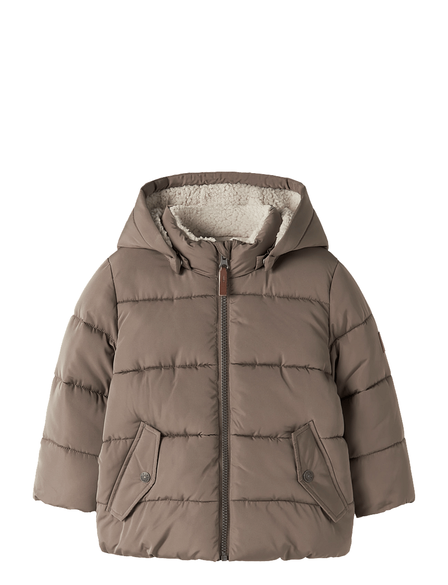 name it - NMMMATHEW JACKET2 - daunen- und steppjacken - walnut - 0