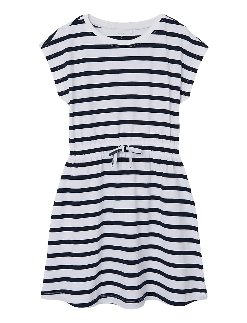 name it - NKFMIE SS DRESS NOOS - kortærmede hverdagskjoler - dark sapphire - 1