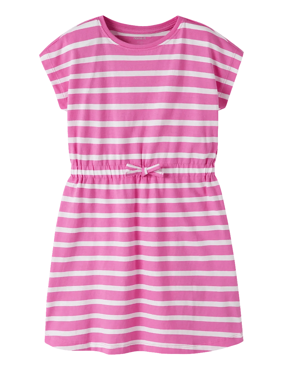 name it - NKFMIE SS DRESS NOOS - lühikeste varrukatega vabaaja kleidid - strawberry moon - 0