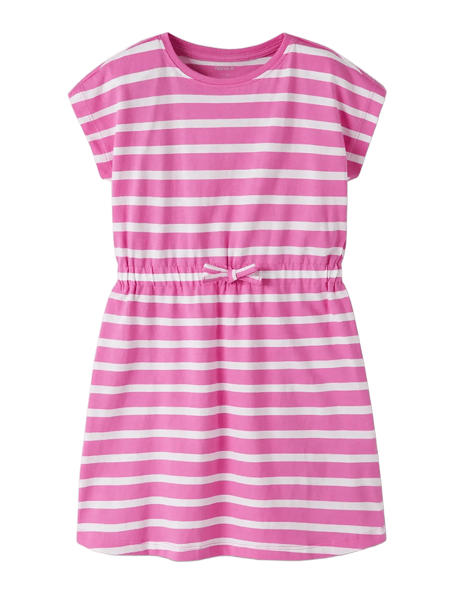 name it - NKFMIE SS DRESS NOOS - lühikeste varrukatega vabaaja kleidid - strawberry moon - 2