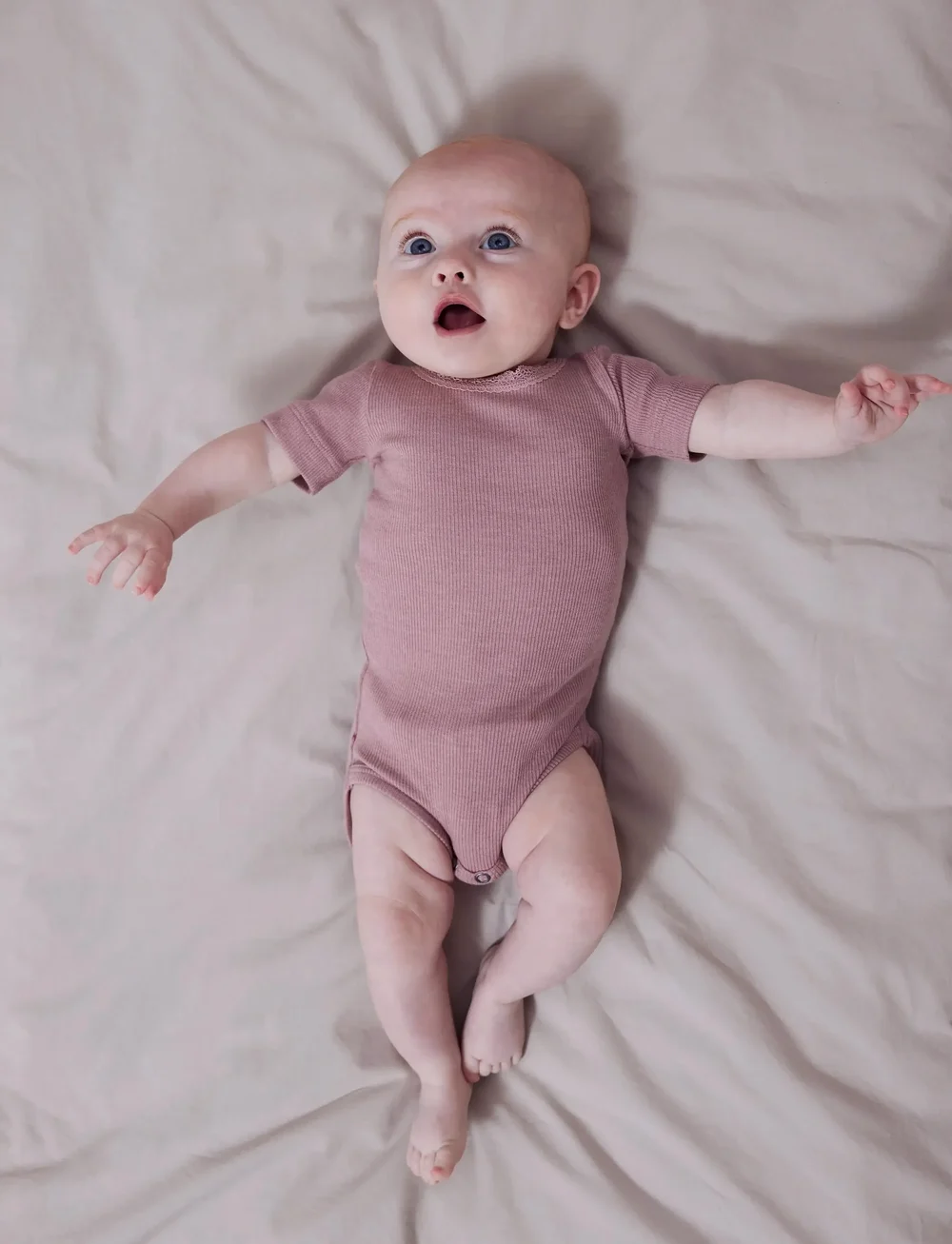 name it - NBFKAB SS BODY NOOS - lühikeste varrukatega bodid - deauville mauve - 0