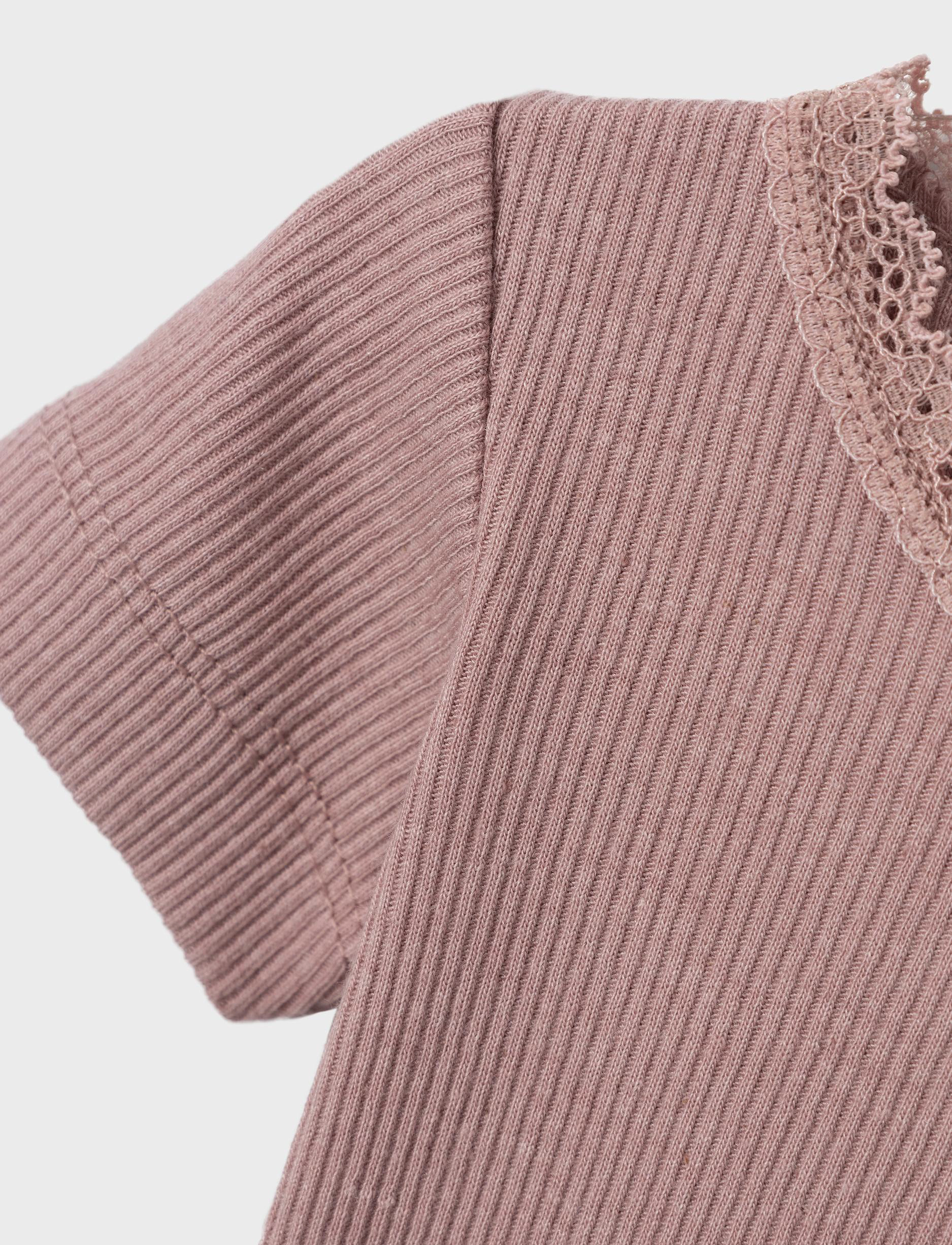name it - NBFKAB SS BODY NOOS - kortærmede - deauville mauve - 3