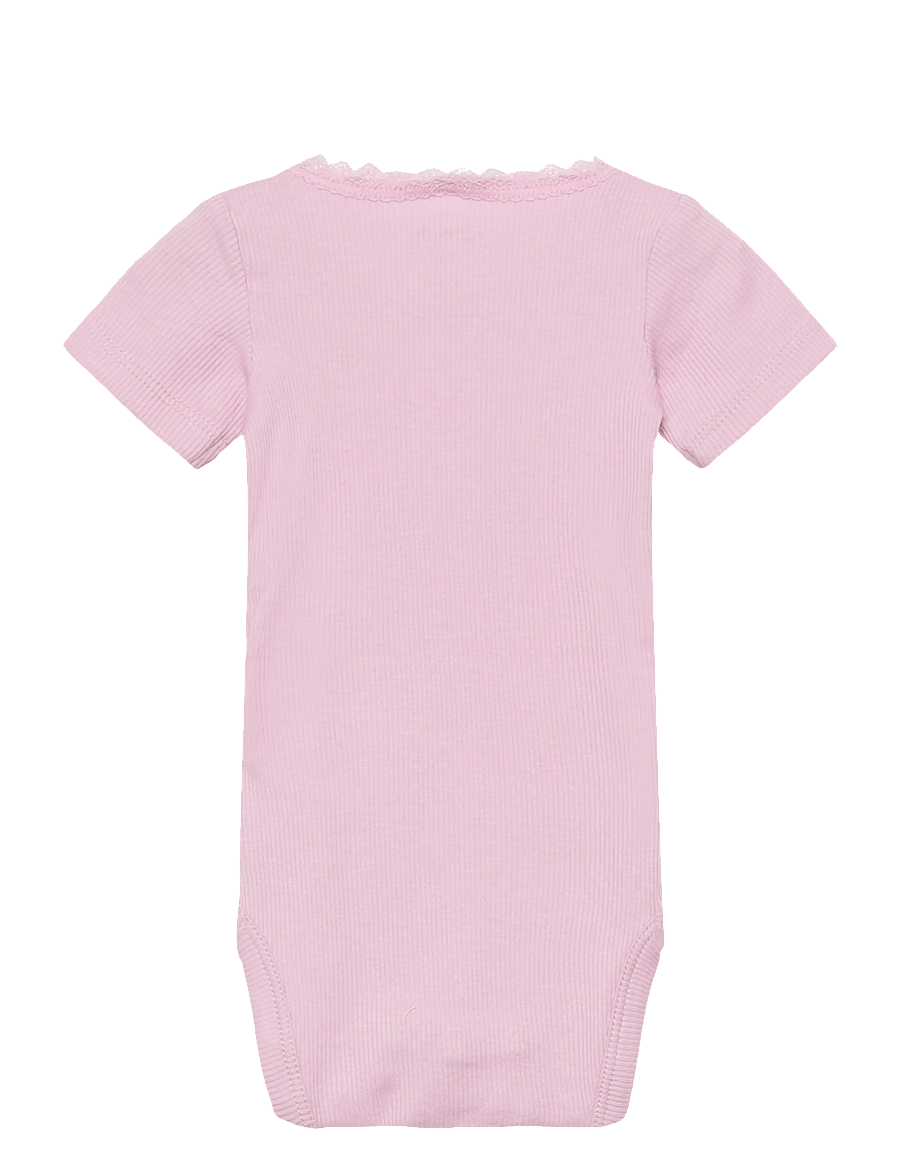 name it - NBFKAB SS BODY NOOS - kurzärmelige bodys - fragrant lilac - 1