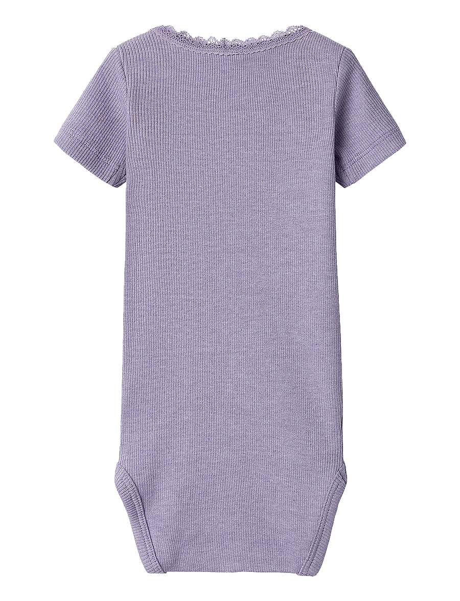name it - NBFKAB SS BODY NOOS - bodies à manches courtes - heirloom lilac - 1
