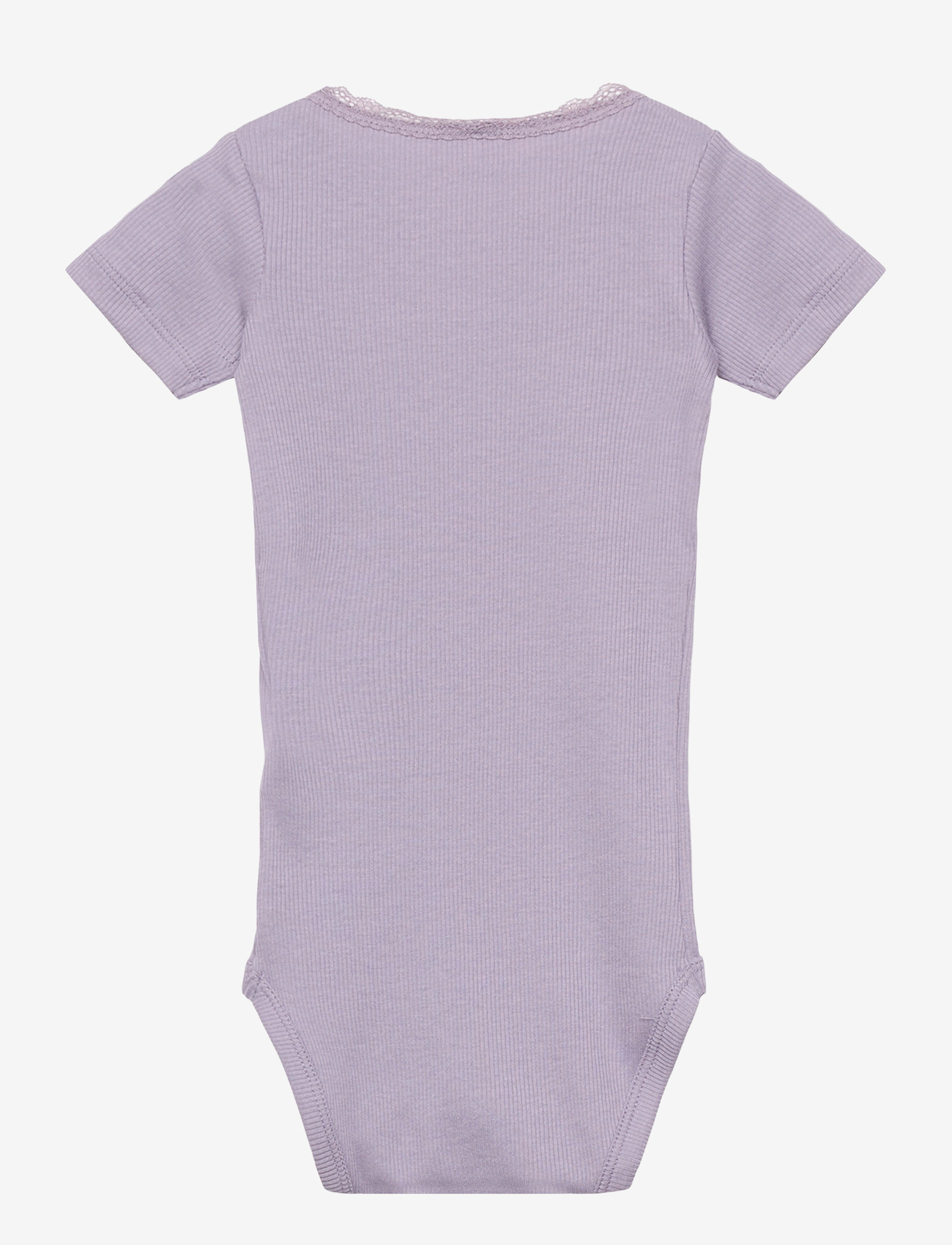 name it - NBFKAB SS BODY NOOS - kortærmede bodyer - lavender gray - 1