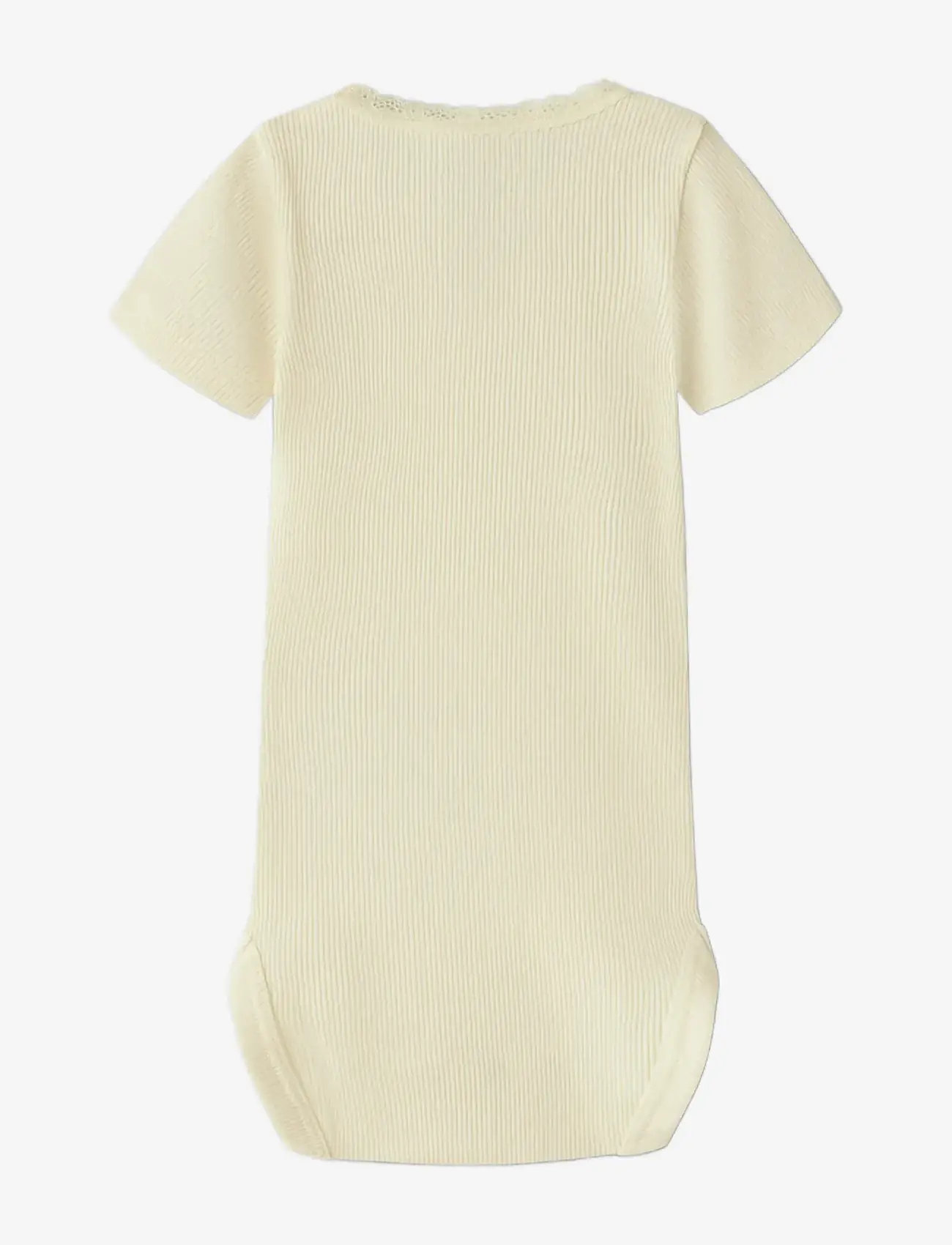 name it - NBFKAB SS BODY NOOS - kortærmede bodyer - pear sorbet - 1