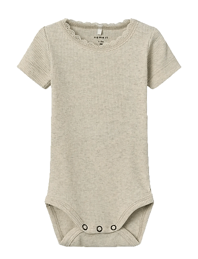 name it NBFKAB SS BODY NOOS - Apģērbs - PEYOTE MELANGE / beige