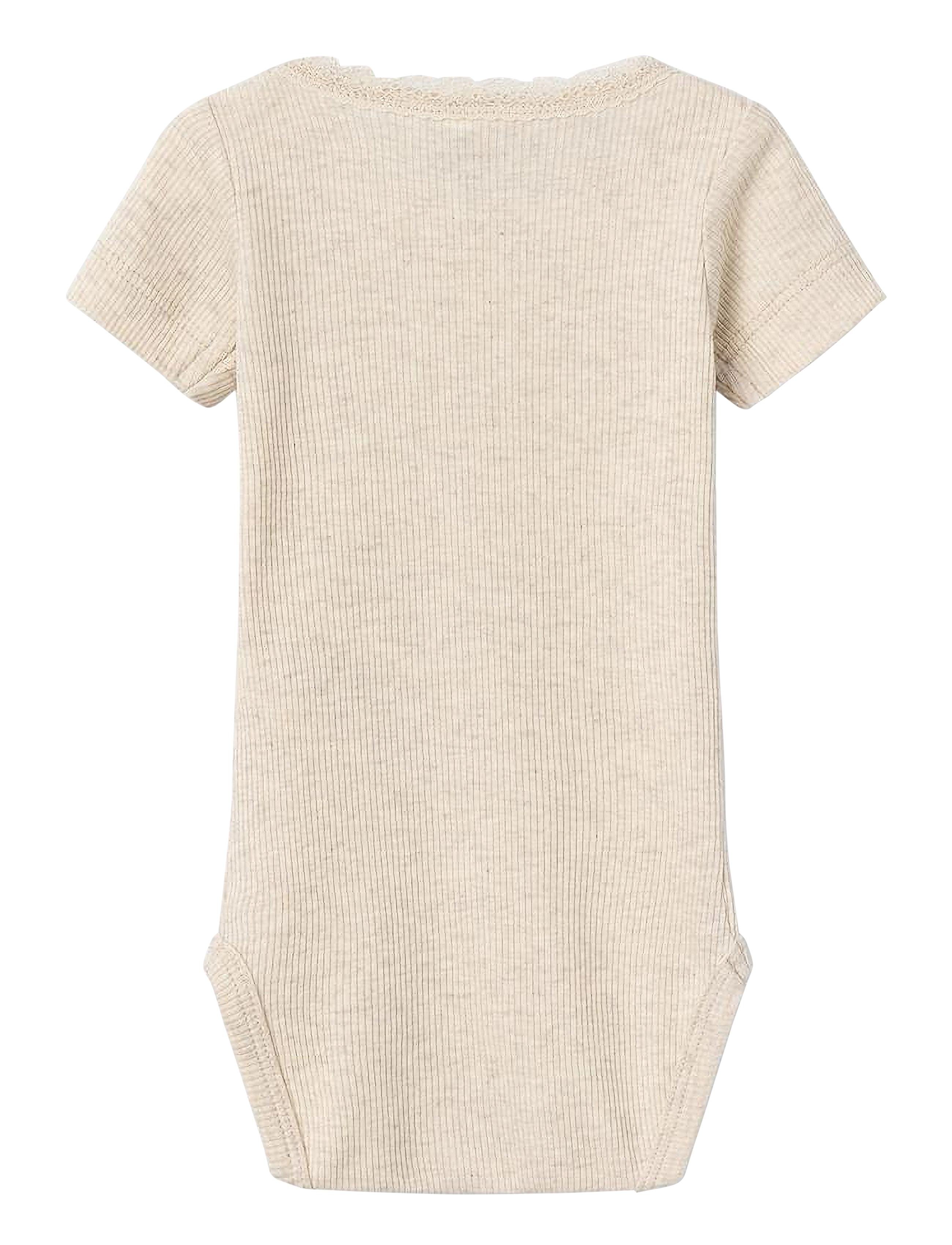 name it - NBFKAB SS BODY NOOS - kortärmade bodies - peyote melange - 1