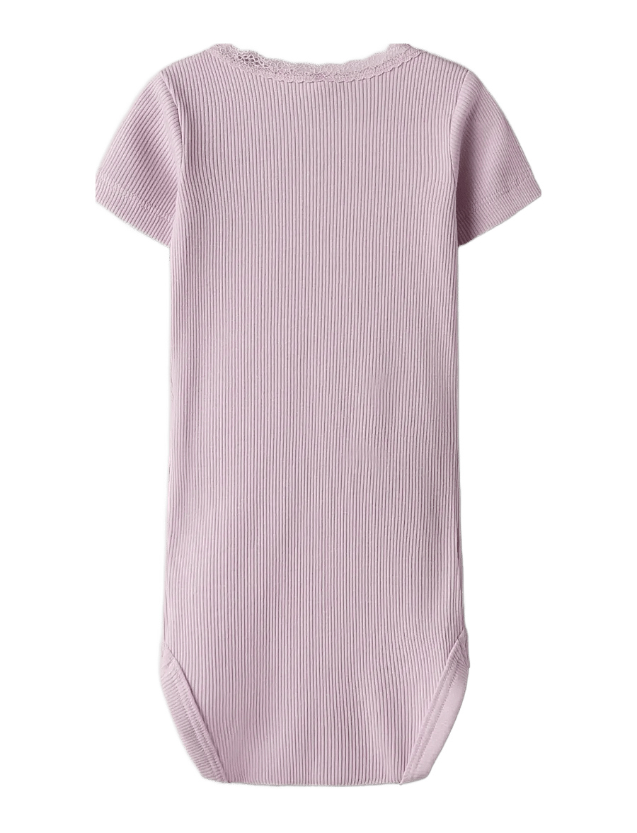 name it - NBFKAB SS BODY NOOS - kortärmade bodies - winsome orchid - 1