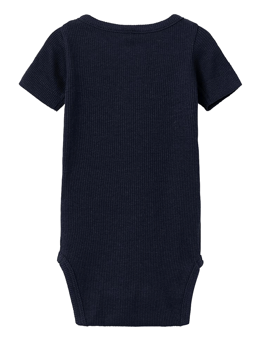 name it - NBMKAB SS BODY NOOS - kurzärmelige bodys - dark sapphire - 2