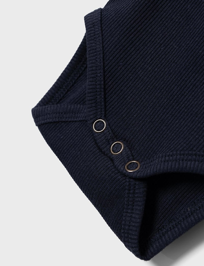 name it - NBMKAB SS BODY NOOS - smėlinukai trumpomis rankovėmis - dark sapphire - 3