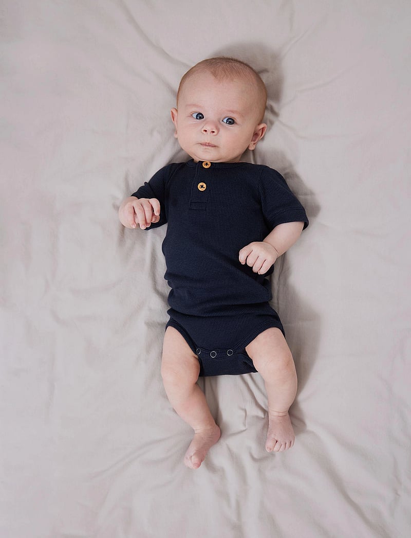 name it - NBMKAB SS BODY NOOS - smėlinukai trumpomis rankovėmis - dark sapphire - 4