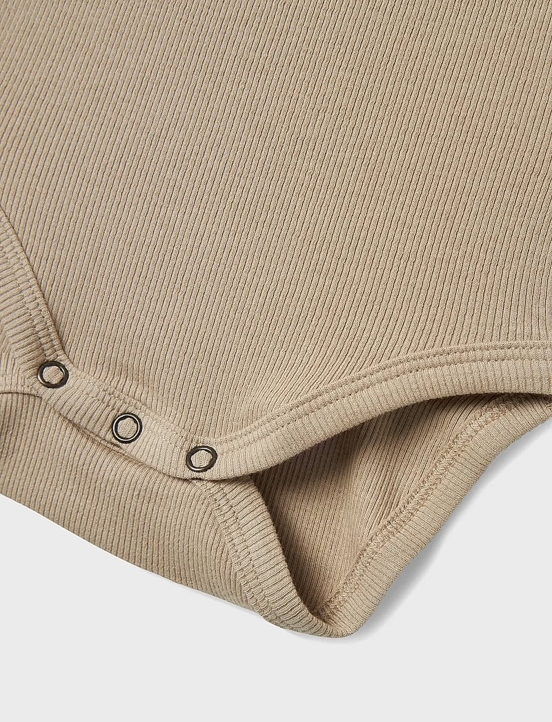 name it - NBMKAB SS BODY NOOS - kurzärmelige bodys - pure cashmere - 2