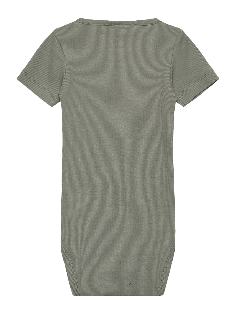 name it - NBMKAB SS BODY NOOS - kurzärmelige bodys - shadow - 1