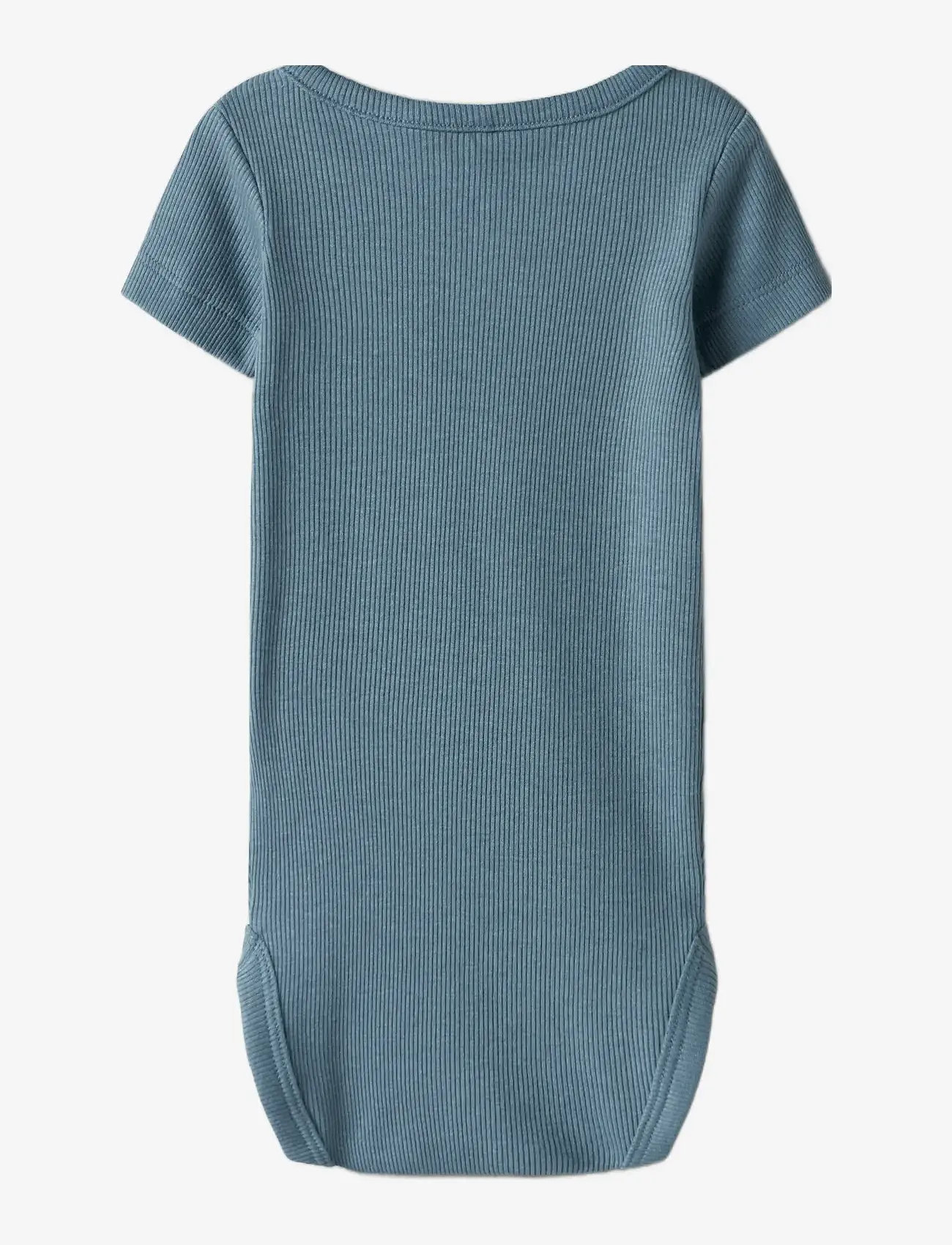 name it - NBMKAB SS BODY NOOS - kurzärmelige bodys - spring lake - 1