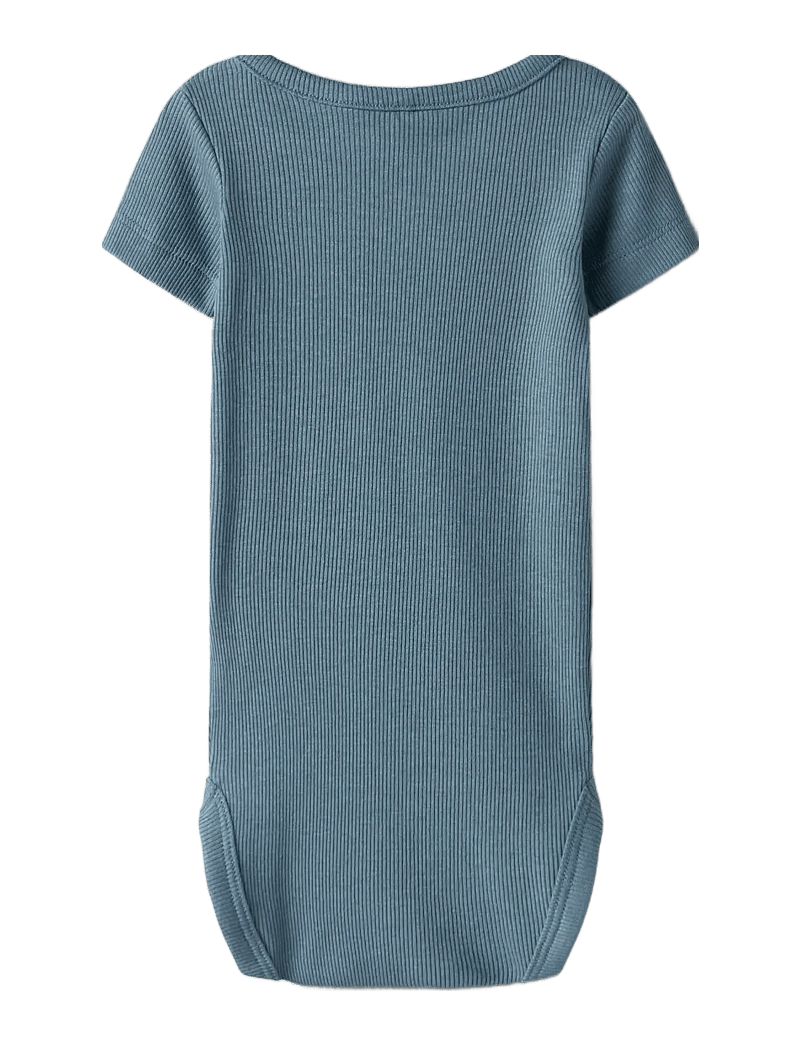 name it - NBMKAB SS BODY NOOS - kurzärmelige bodys - spring lake - 1
