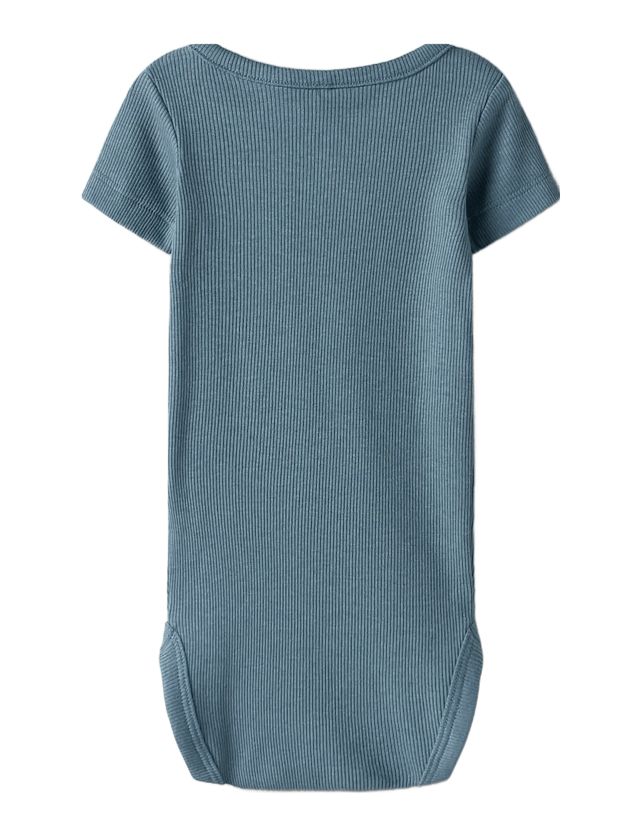 name it - NBMKAB SS BODY NOOS - kurzärmelige bodys - spring lake - 1