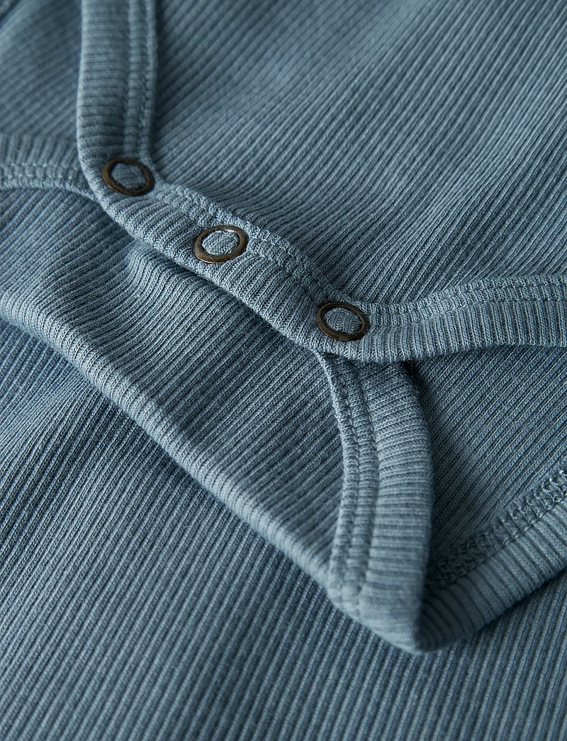 name it - NBMKAB SS BODY NOOS - kurzärmelige bodys - spring lake - 2