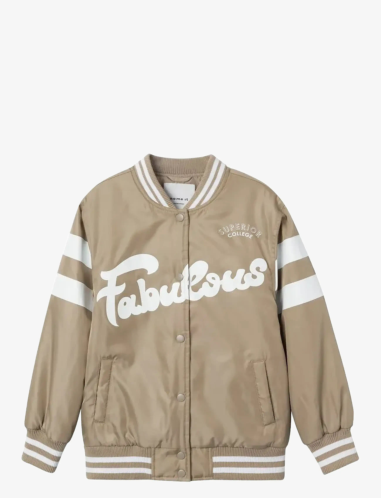 name it - NKFMAJ BOMBER JACKET - weathered teak - 0