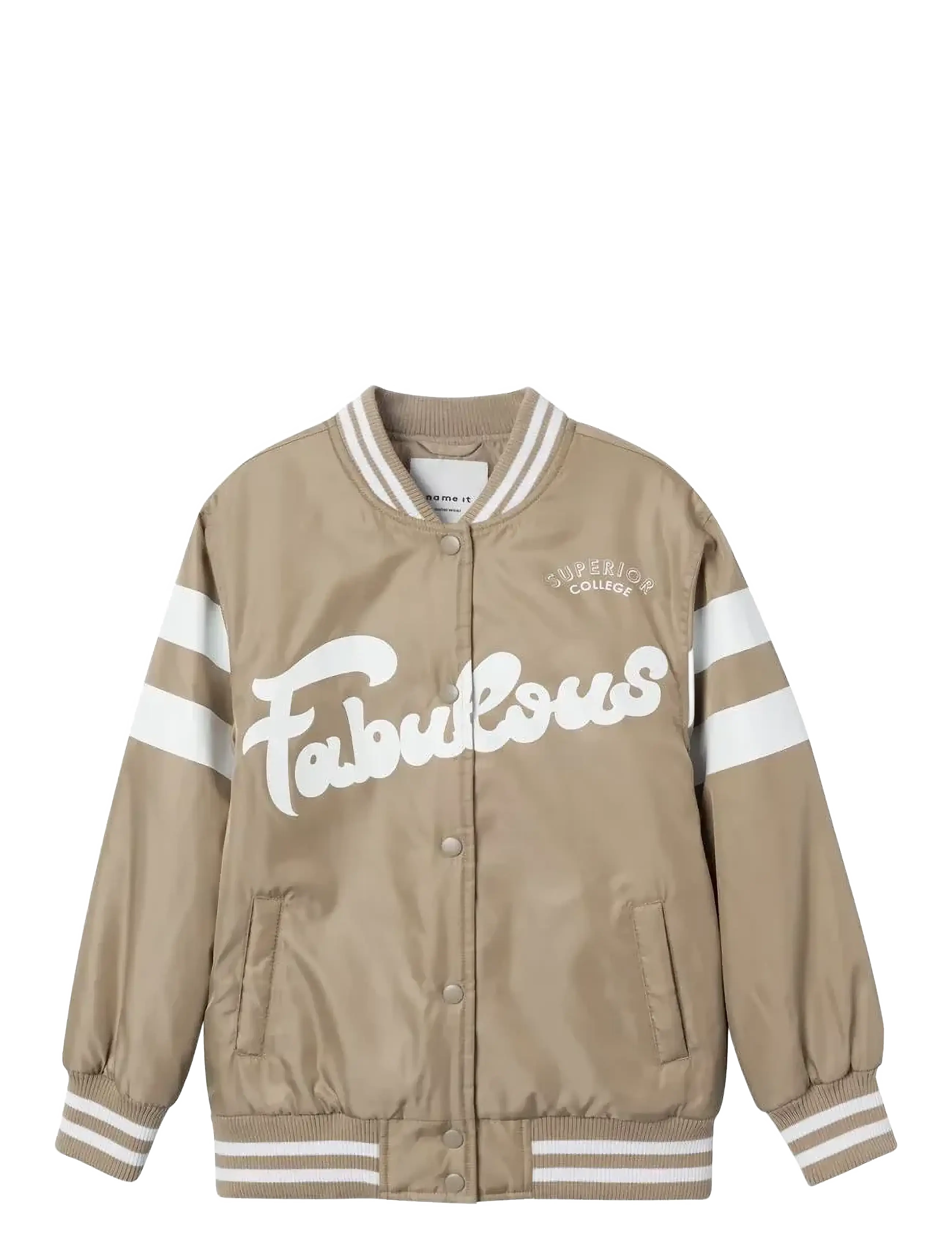 NKFMAJ BOMBER JACKET - WEATHERED TEAK