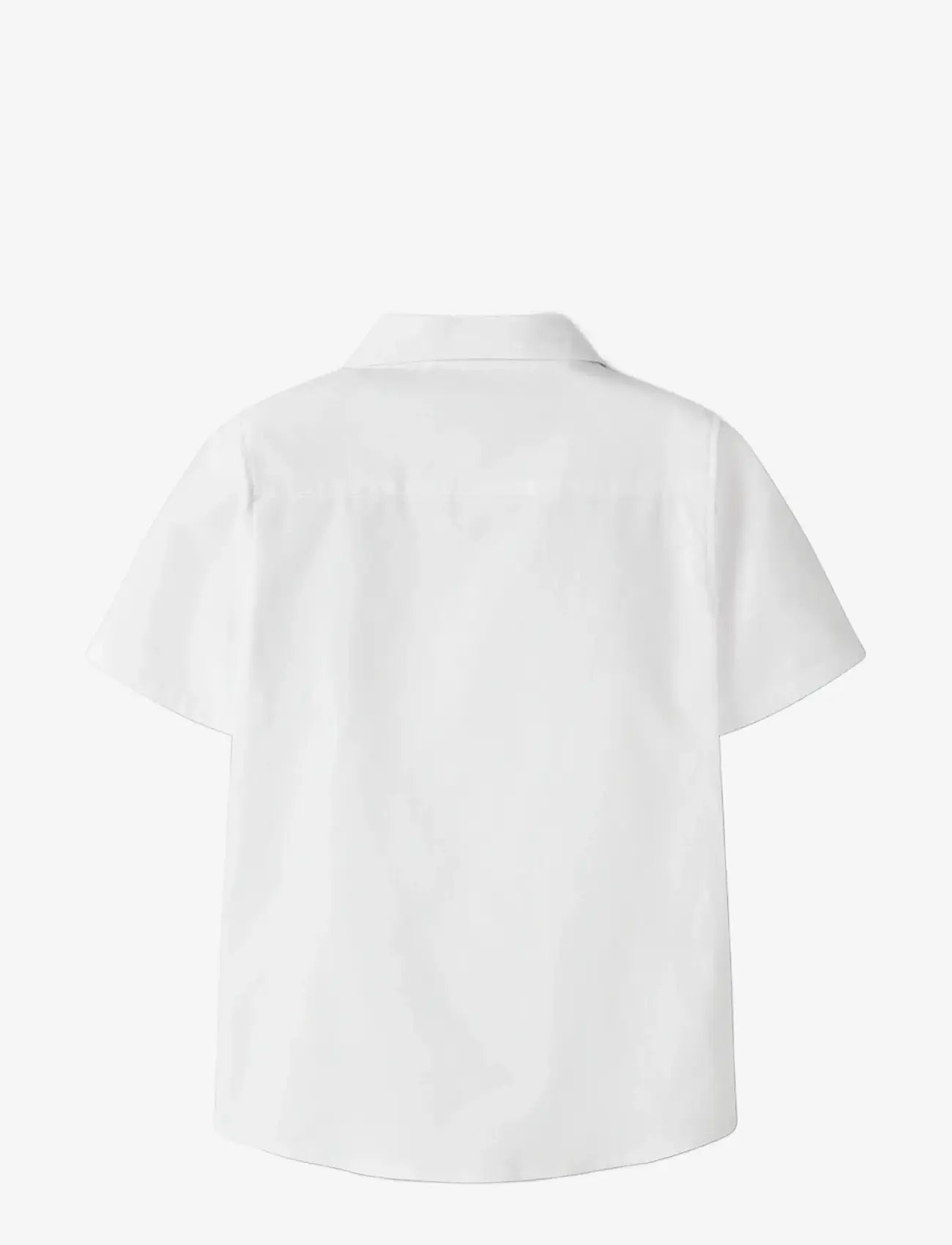 name it - NKMNEWSA SS SHIRT NOOS - kauluspaidat - bright white - 1