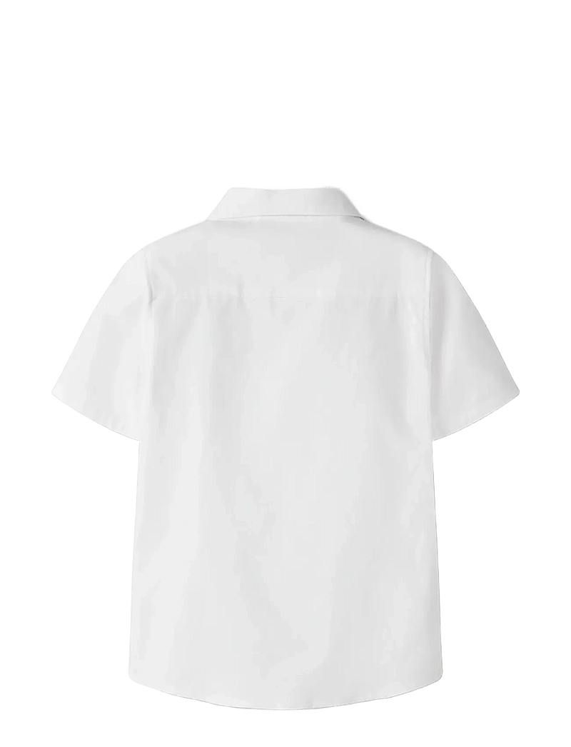 name it - NKMNEWSA SS SHIRT NOOS - kauluspaidat - bright white - 1