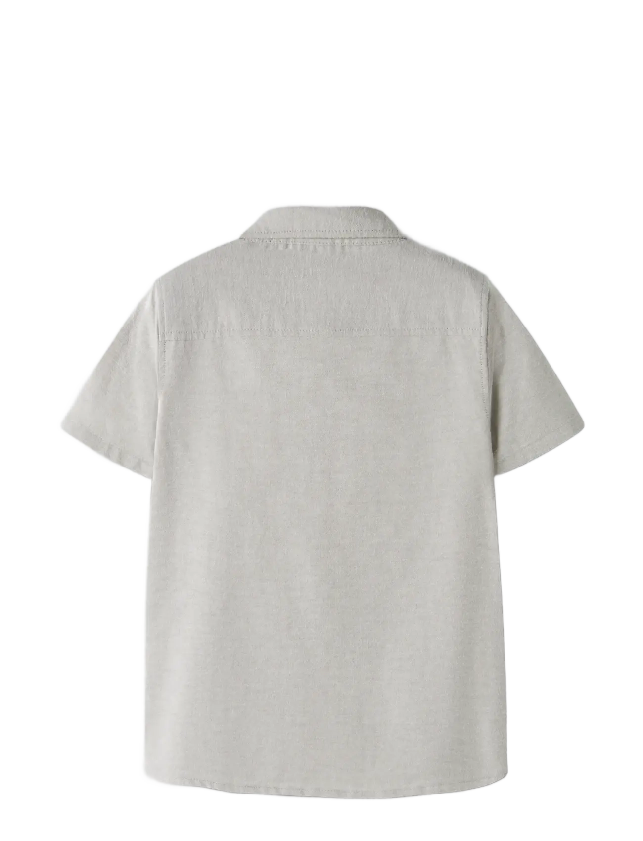 name it - NKMNEWSA SS SHIRT NOOS - kortærmede skjorter - shadow - 1