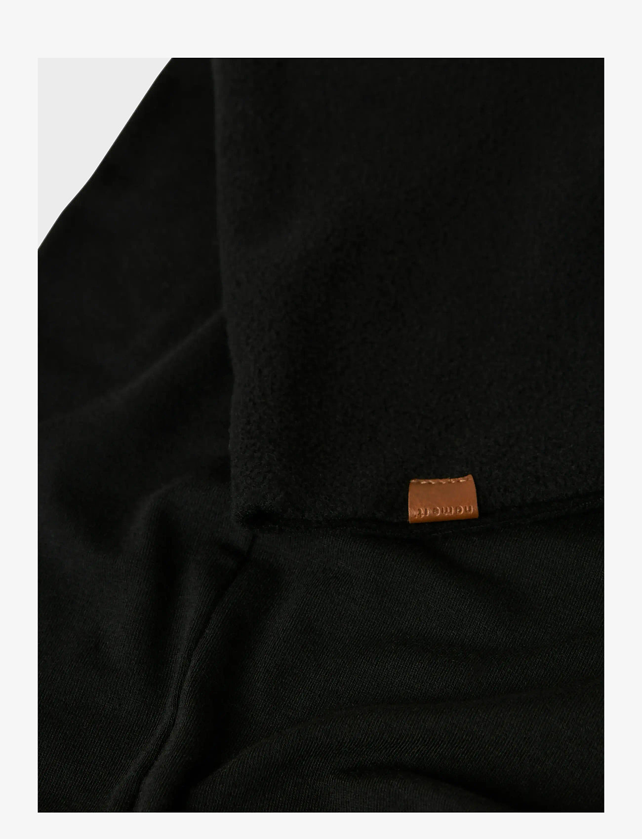 name it - NKNMUB TUBE W FLEECE 7FO - halsedisse - black - 2