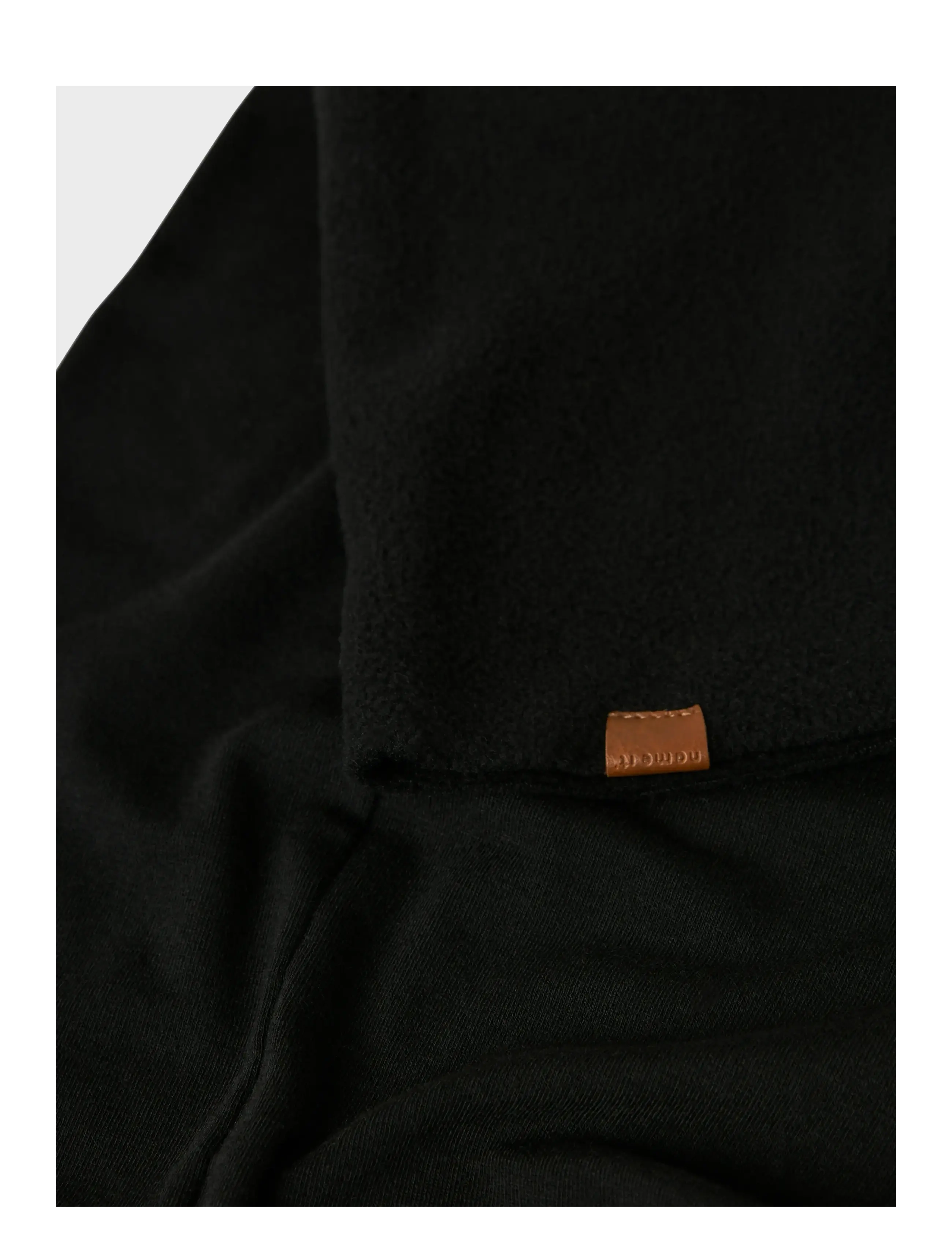 name it - NKNMUB TUBE W FLEECE 7FO - halswärmer - black - 2